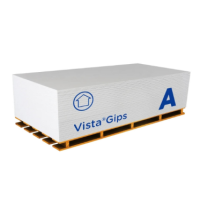 Гіпсокартон стіновий VistaGips (GKB) 1200*2500*12,5 мм