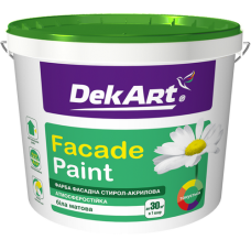 Краска фасадная DekART Faсade 20 кг