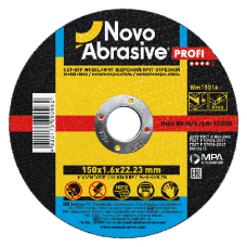 Диск по металу 150*1,6 NovoAbrasive Profi 41 14А відрізний