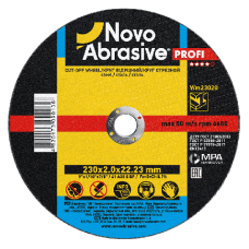 Диск по металу 230*2,0 NovoAbrasive Profi 41 14А відрізний